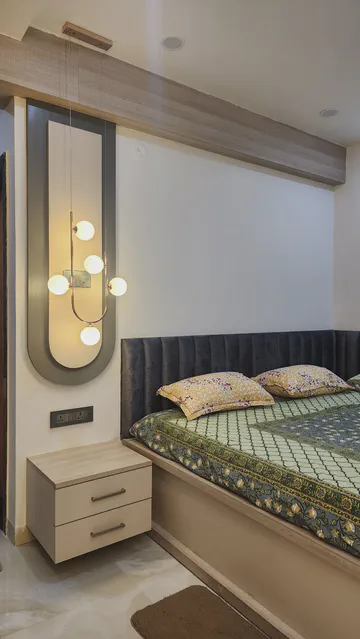 Modern entertainment area with sophisticated design and premium finishes